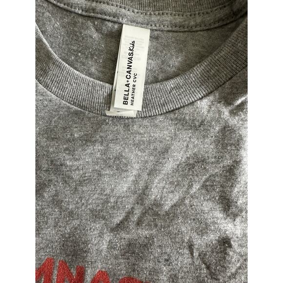 Youth Girls Gymnastics Rainbow Handstand Graphic Short Sleeve Tshirt Large 14-16 - Picture 5 of 7